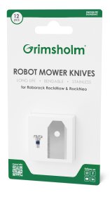 (bild för) Knivar till Roborock RockMow S/Z & RockNeo Q, 12 st