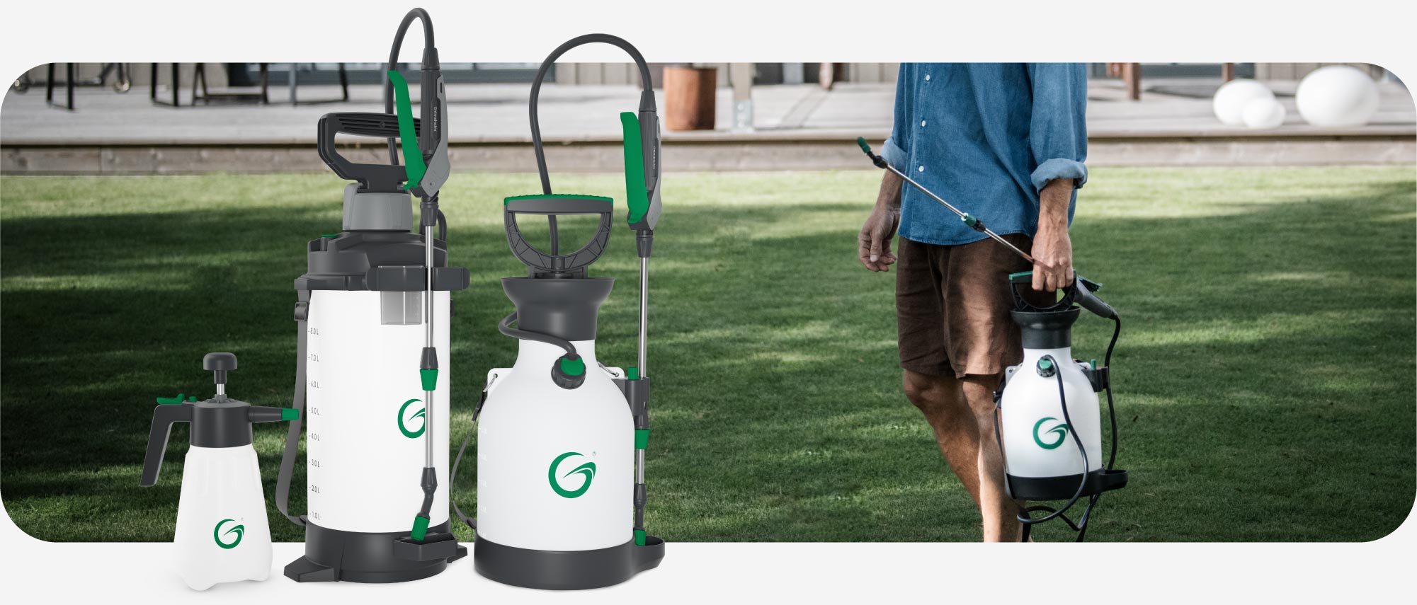 Pressure Sprayers for the Entire Garden