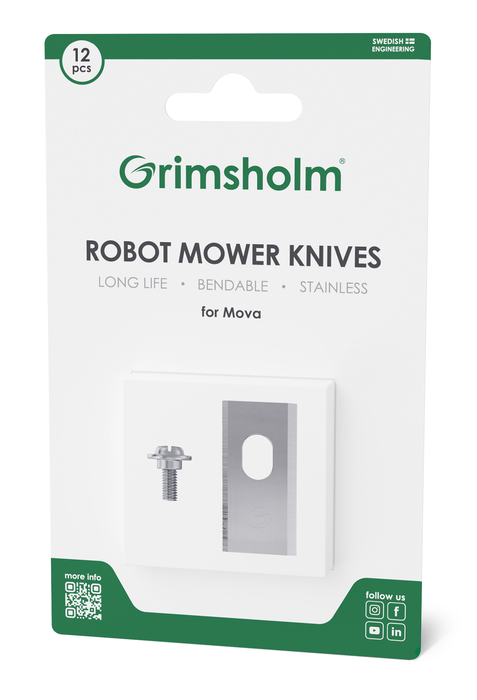 Knivar till MOVA, 12 st
